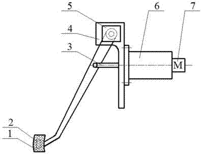 Linear adjustable pedal sense simulator and brake pedal mechanism thereof