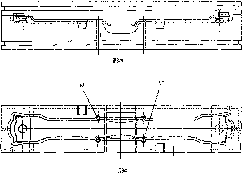 Mold special for coupler yoke frame and demoulding method