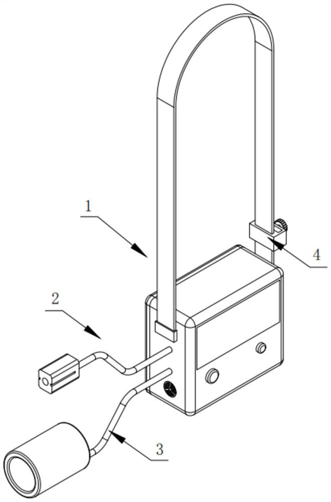 Machine for six-minute walking test