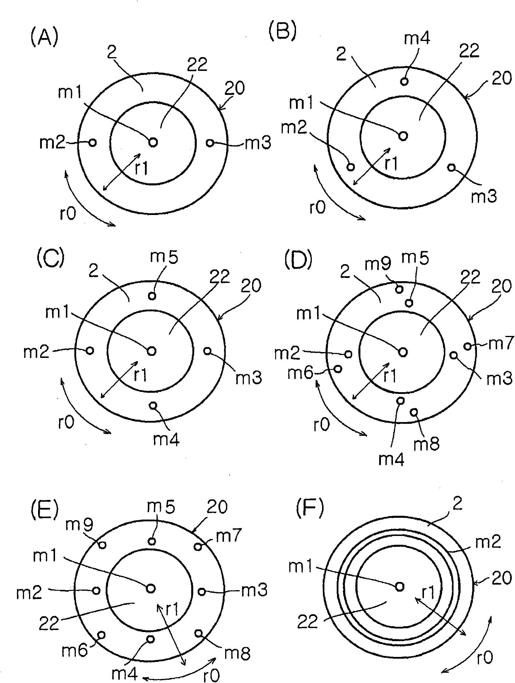 Method for producing nanoparticles by forced ultra-thin film rotary processing