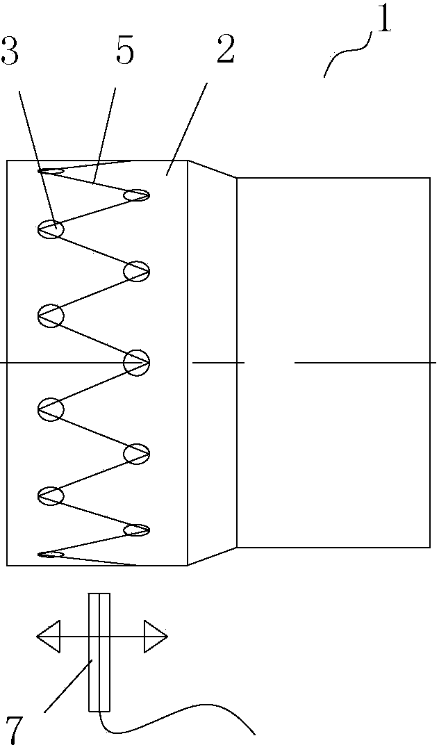 Pipeline socket forming method