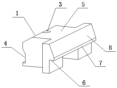 Glass and glazing bead clamping piece