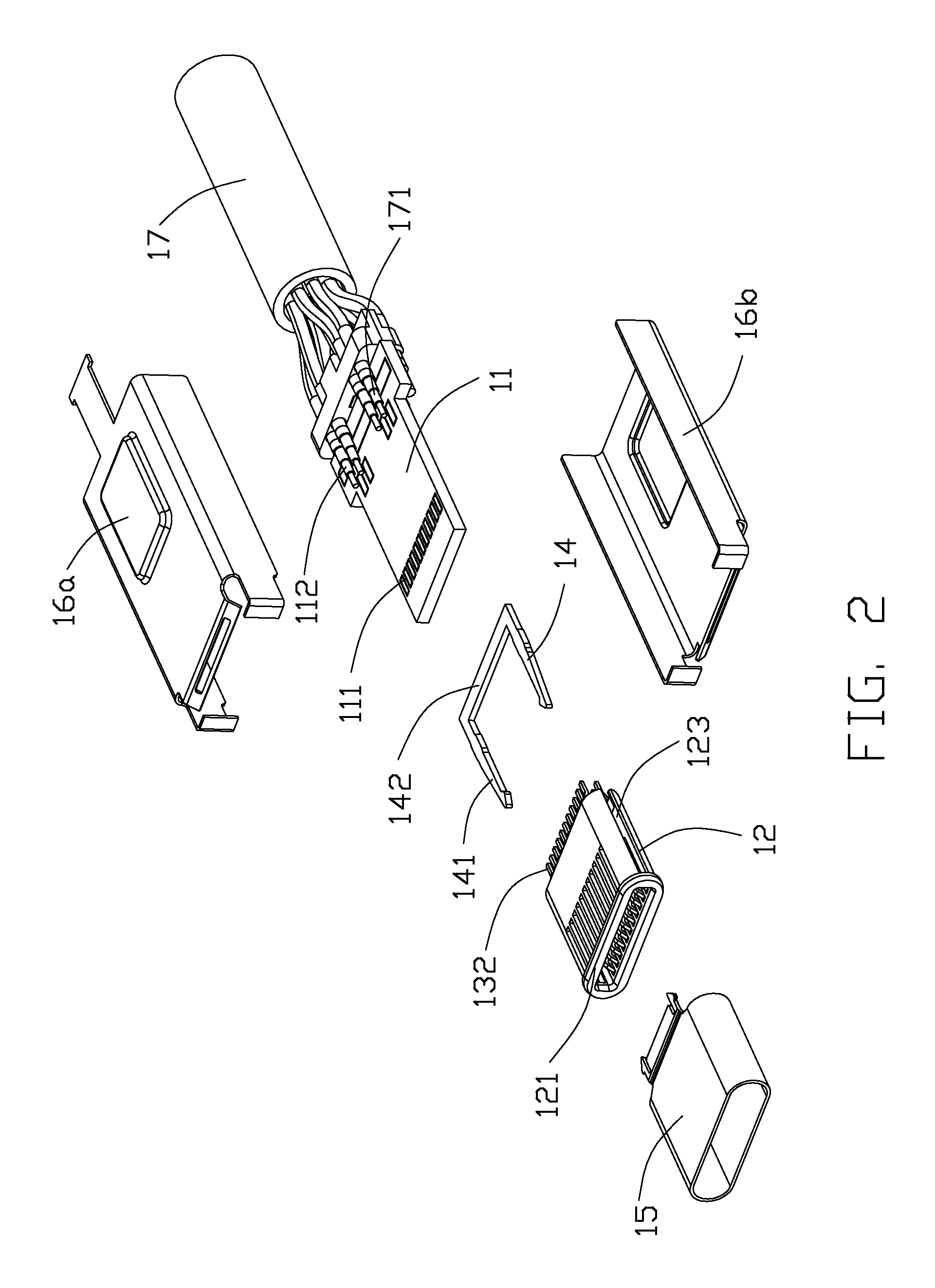 Electrical connector having a receptacle with a shielding plate and a mating plug with metallic side arms