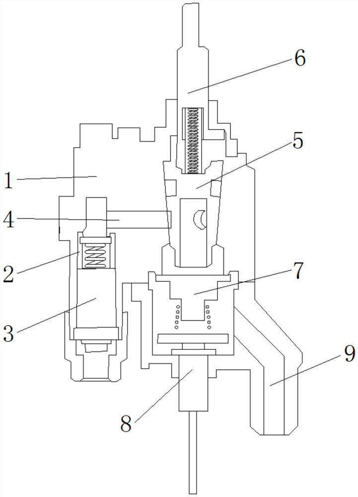 Automatic temperature control gas safety valve