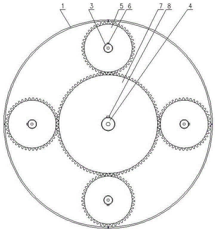 Tightening torque applying device