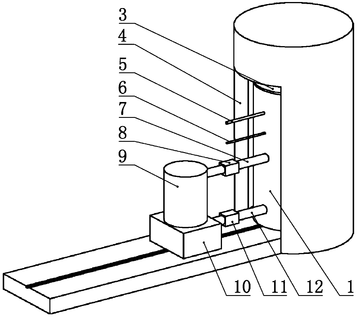 A kind of high temperature and high pressure reactor suitable for hot room irradiation environment and test method