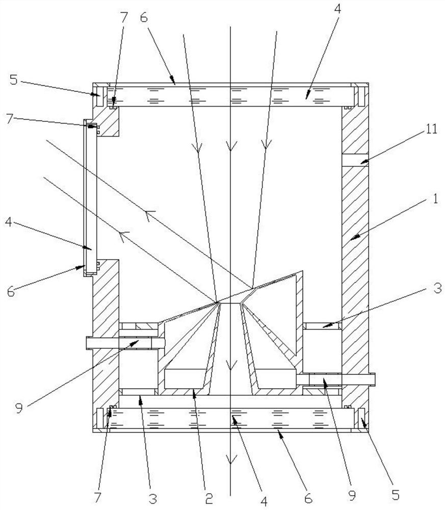 A Vacuum Sealing Device for Solar Telescope Thermal Aperture