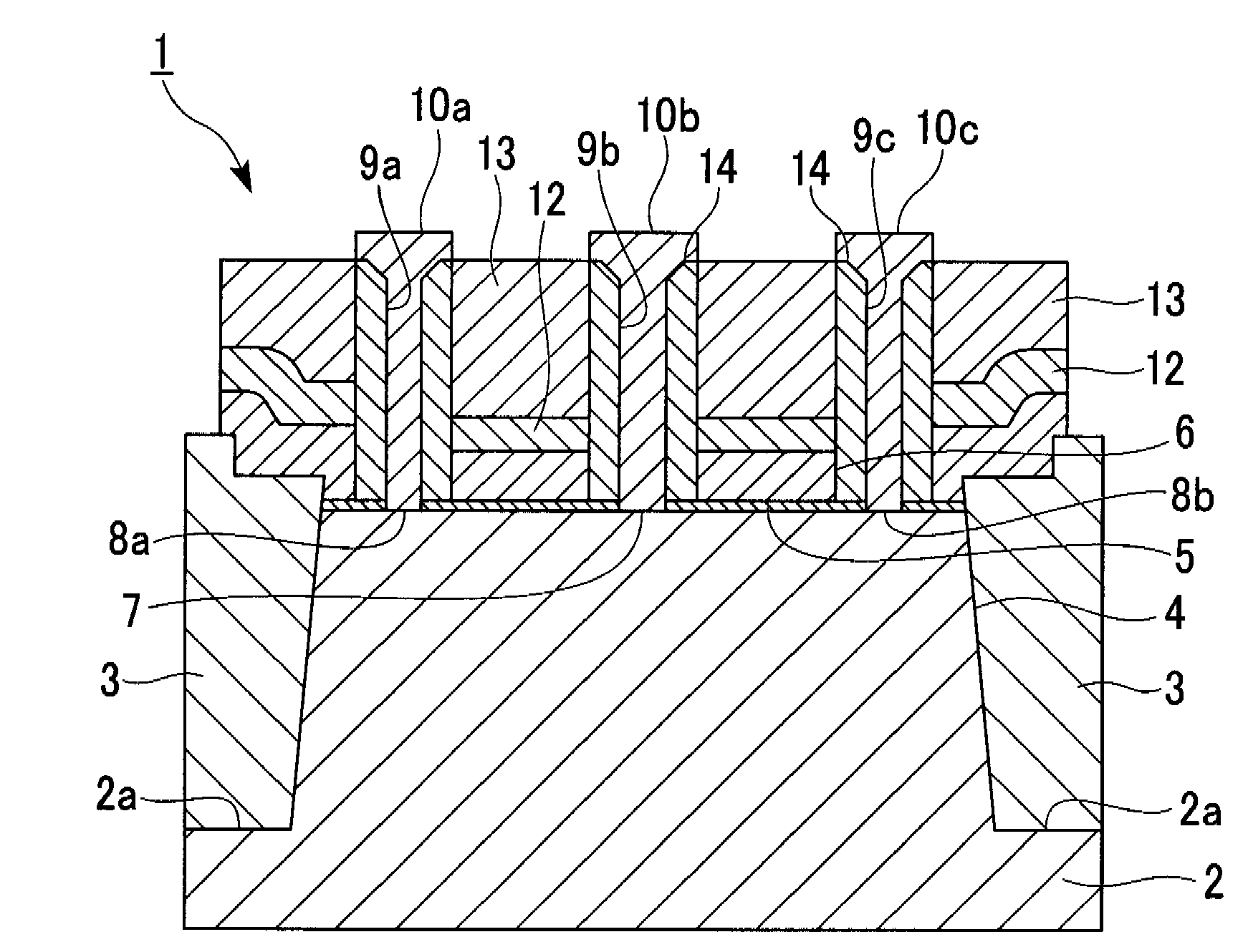 Semiconductor device and transistor