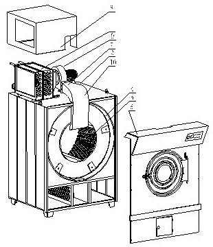 Industrial drying machine