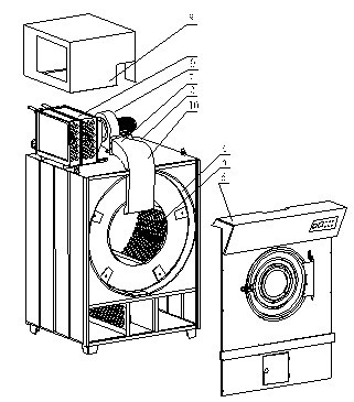 Industrial drying machine