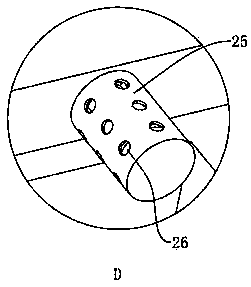 A stripping device for electroplating workpieces