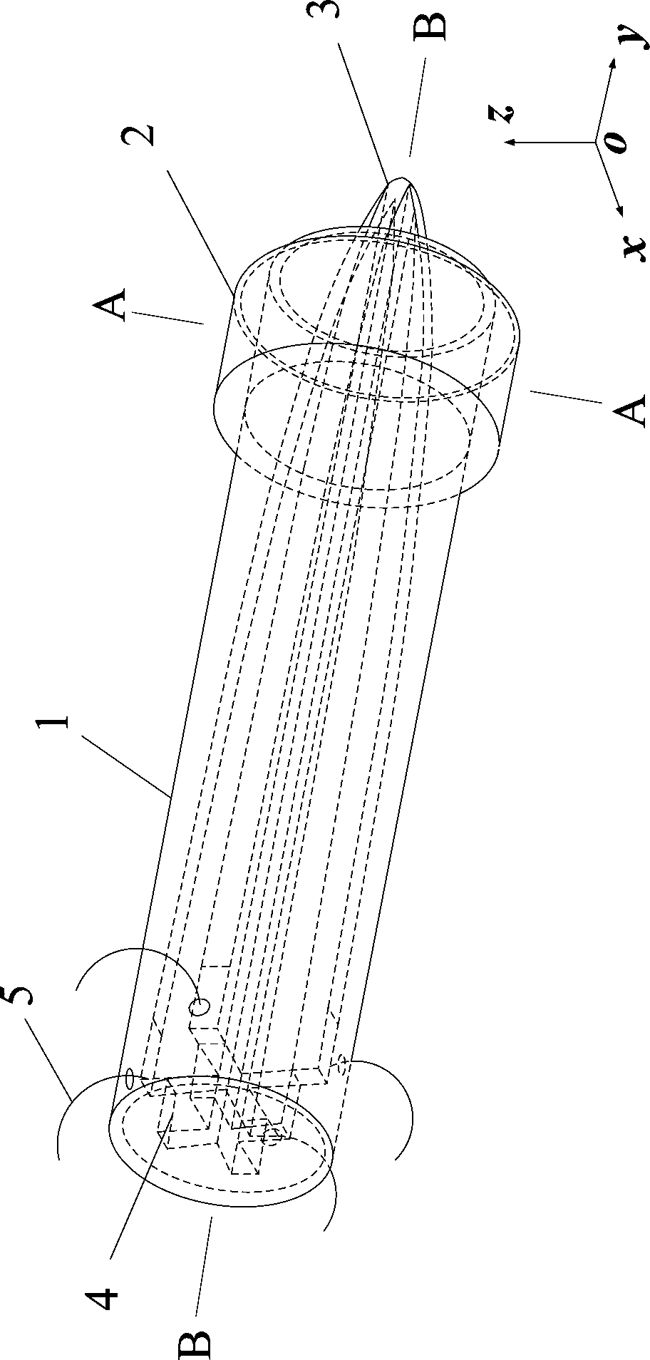 Low-scattering broadband dual-polarization probe antenna based on inverted four-ridge structure