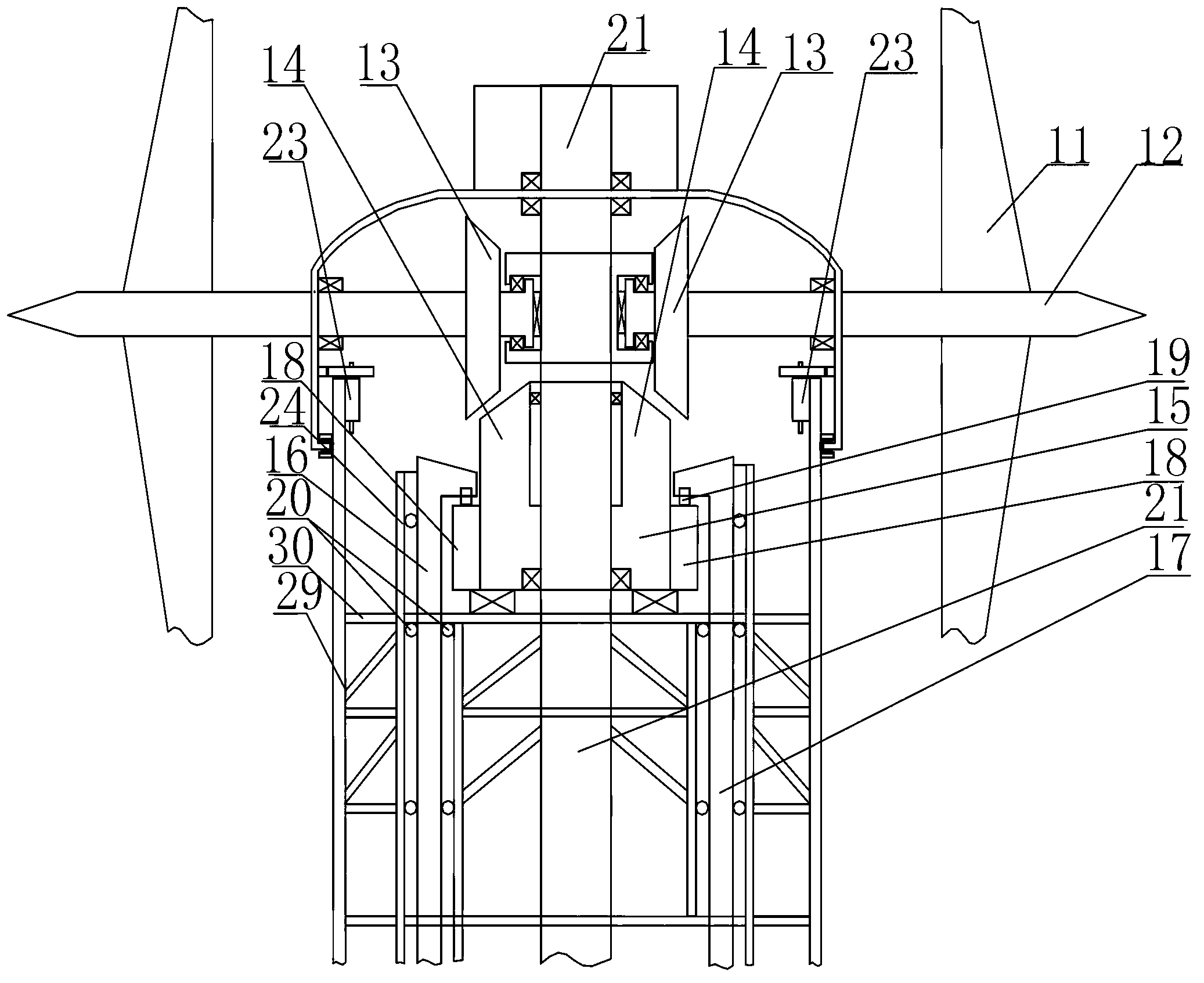 Stable wave power generation system