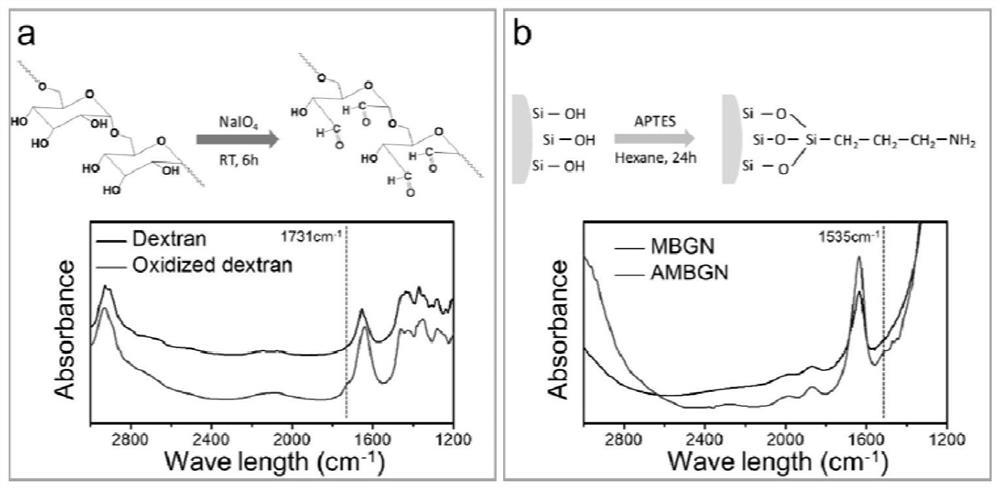 A gelatin-based bone tissue adhesive, its preparation method and application