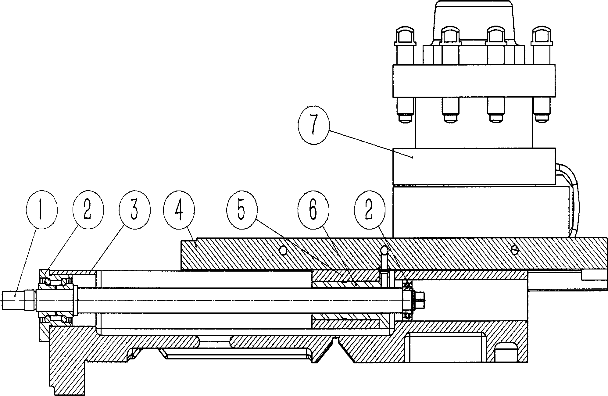 X-axis ball screw assembly fixture of numerically controlled lathe and method for using X-axis ball screw assembly fixture of numerically controlled lathe