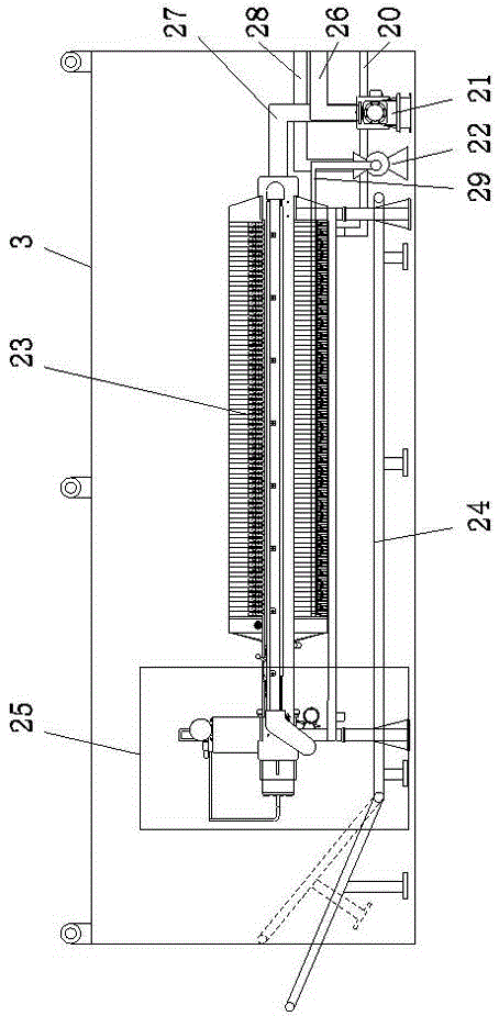 Movable type method and device for treatment on desilting and dredging sludge of rivers and lakes