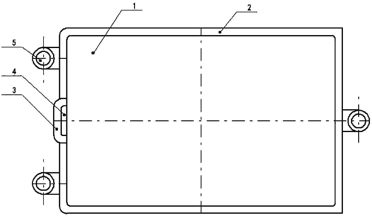 Linked self-locked modular battery box