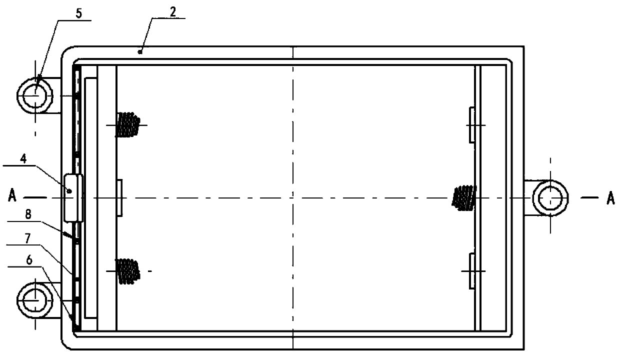 Linked self-locked modular battery box