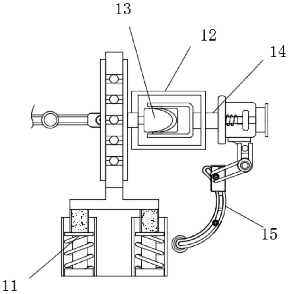 Sweeping robot auxiliary framework capable of preventing suction force from being reduced and preventing storage capacity from being increased