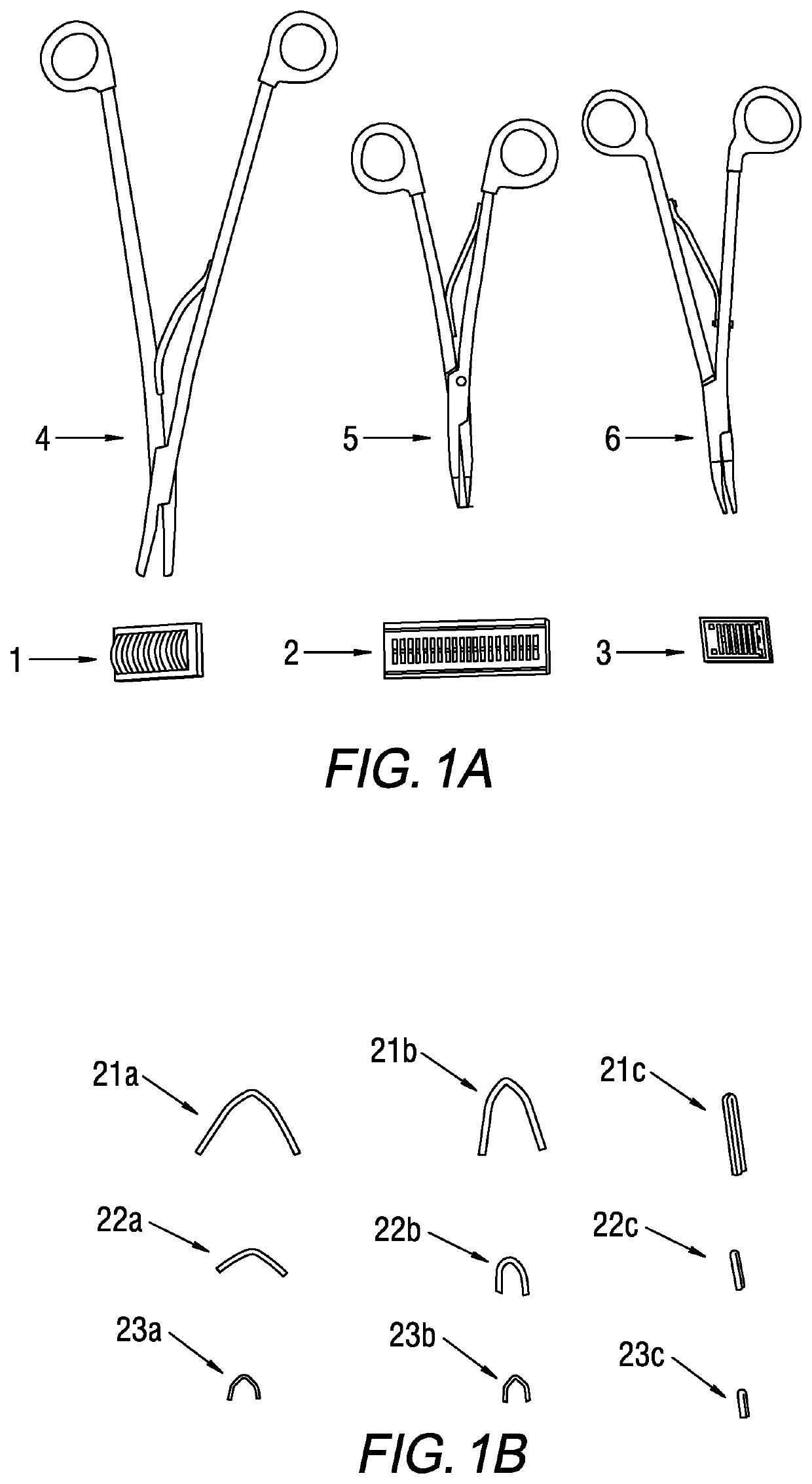 Surgical clip for simultaneous bleeding control of a blood vessel and cutting