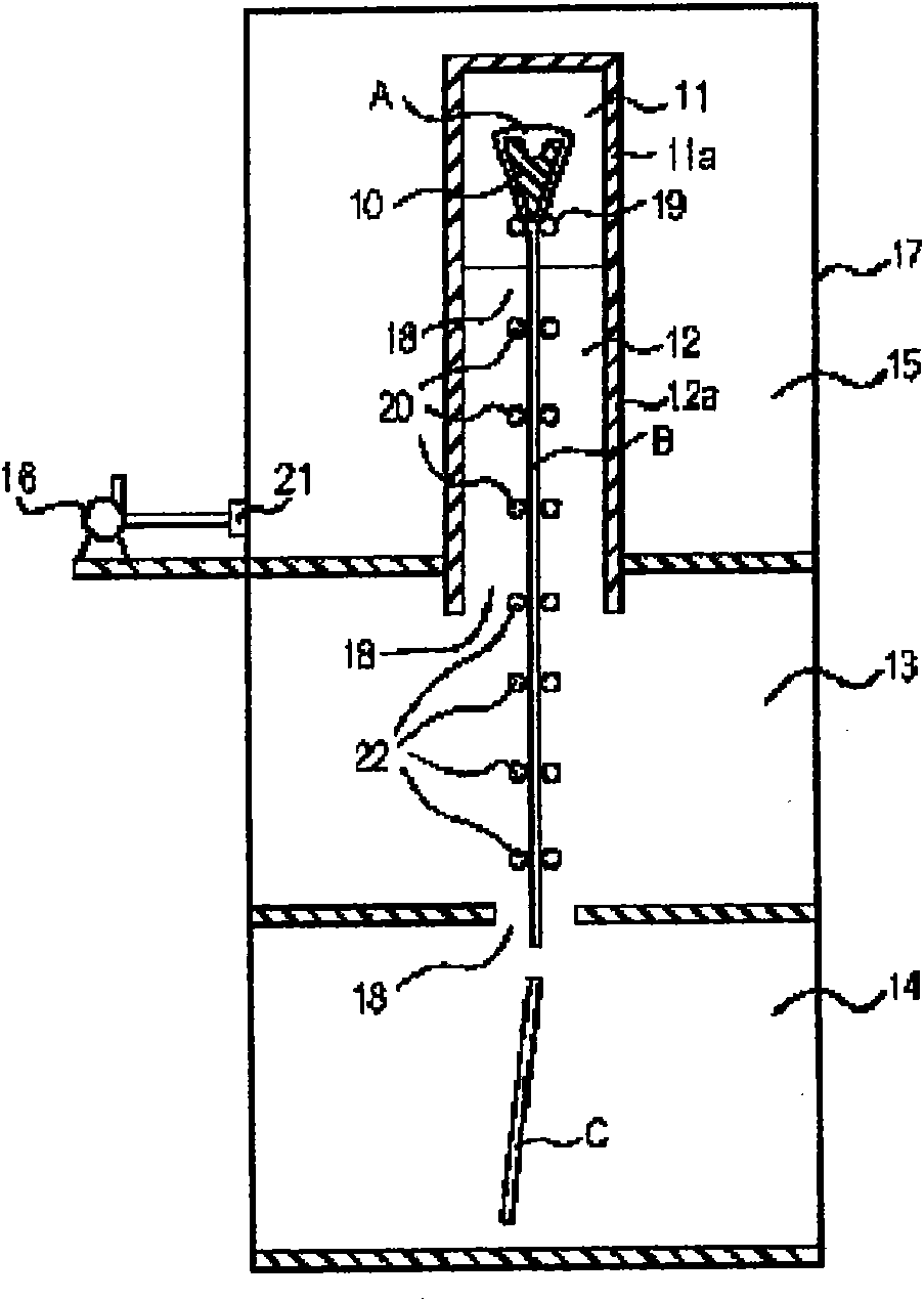 Process and apparatus for producing glass plate