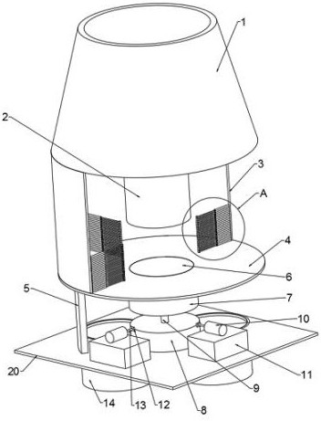 Automatic intelligent sorting device based on spinning bobbin