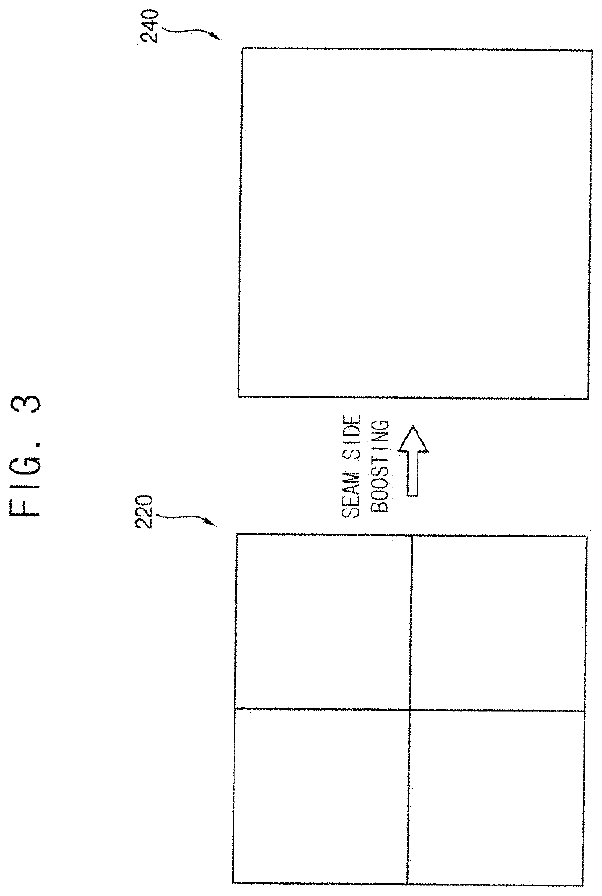 Tiled display device having a plurality of display panels