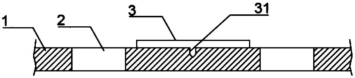 A universal board that can prevent welding penetration