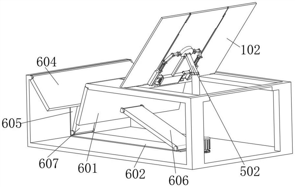 Turning-over device for severe nursing in neurosurgery department