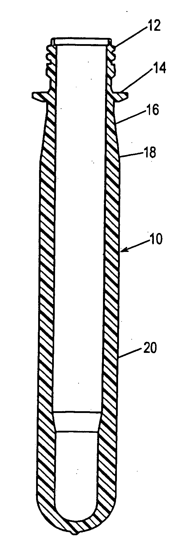Polyester composition for hot fill applications, containers made therewith, and methods