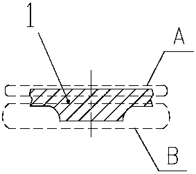 Chip frame with high bonding wire quality and manufacturing method thereof