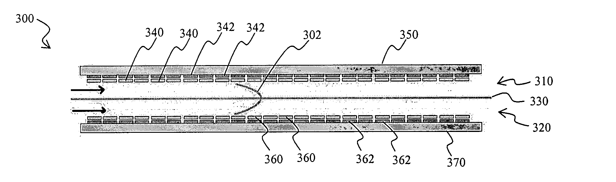 Micro Gap Flow Through Electrochemical Devices With Self Adjusting Reactive Surfaces