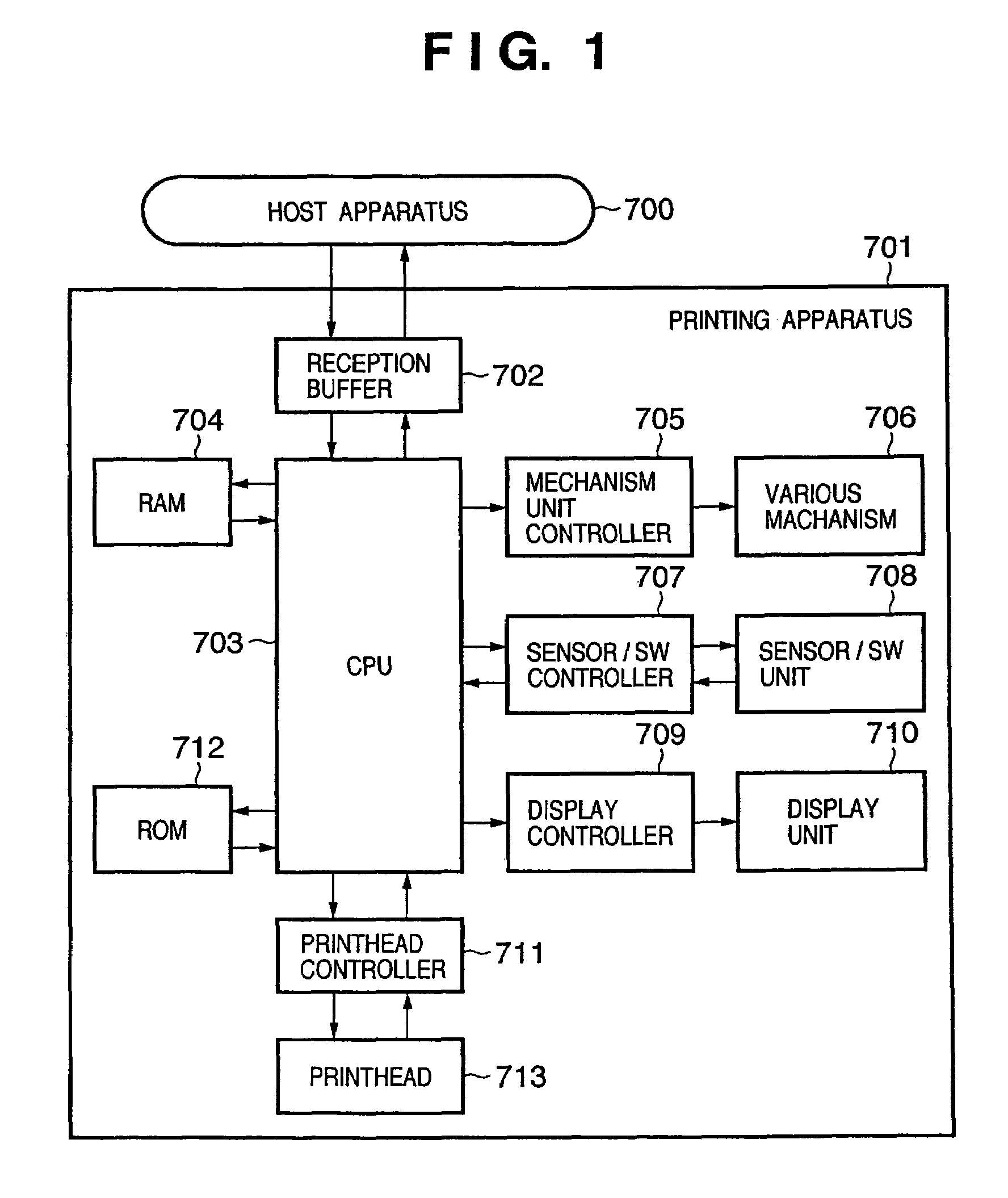 Data processing method, printing apparatus, host apparatus, and printing system