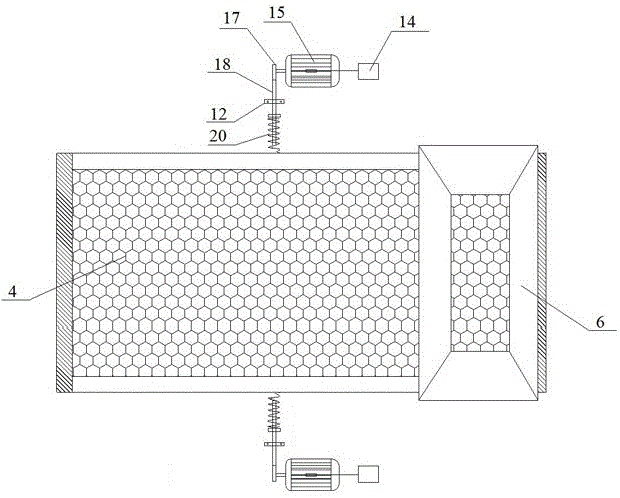 Energy saving vibrating screen