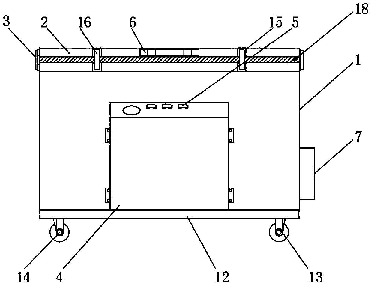 Voltage-stabilizing printing-down machine