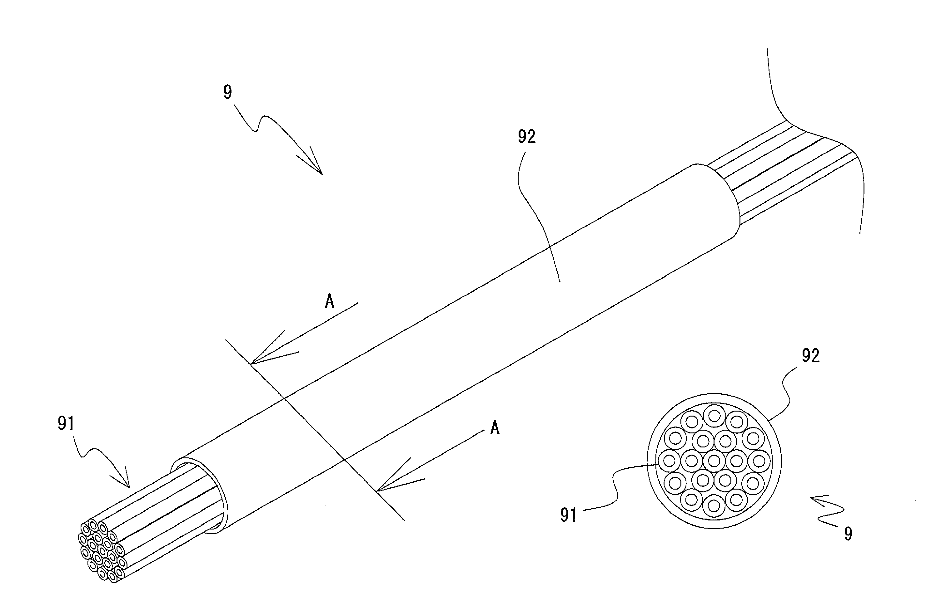 Wire harness, wire harness manufacturing method and wire harness manufacturing apparatus