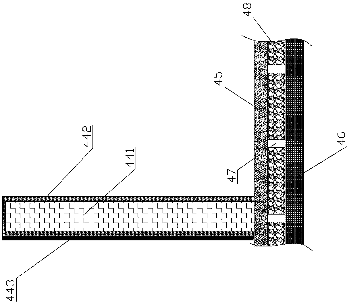 Clean water tank of centralized treatment system for industrial wastewater