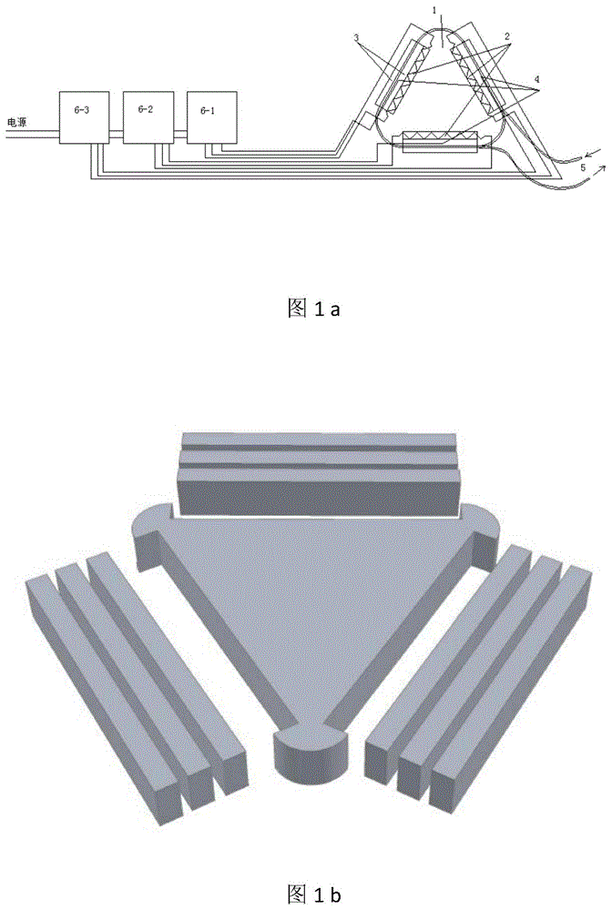 A capillary-based flow type polymerase chain reaction circulation heater and heating method