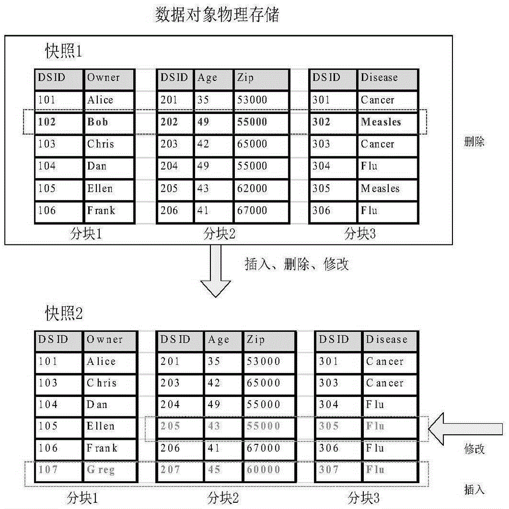 Blocking confusion based dynamic data privacy protection system and method