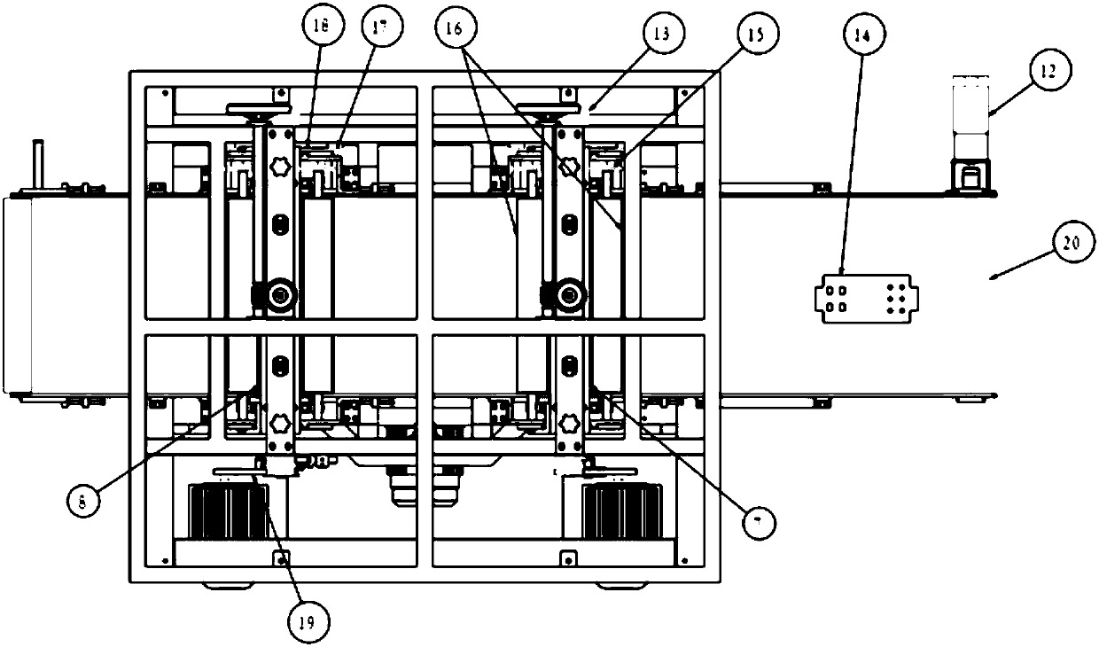 Full-automatic two-sided deburring machine