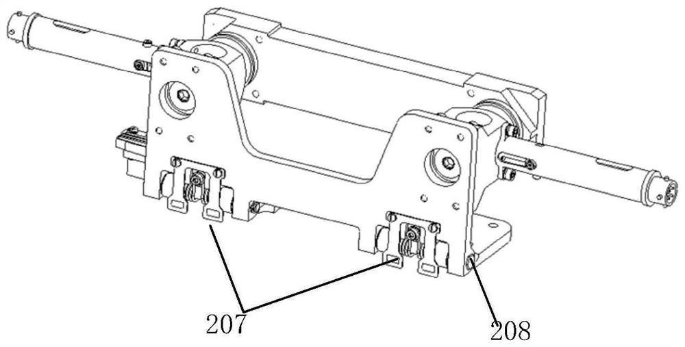 Two-dimensional turntable locking and unlocking device for spacecraft