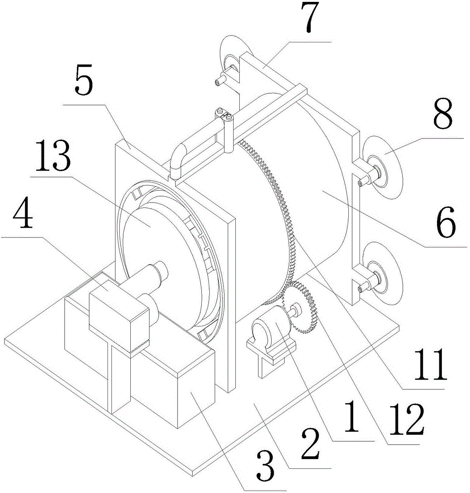 Method and device for performing automatic positioning and dotting through concrete rebound apparatus