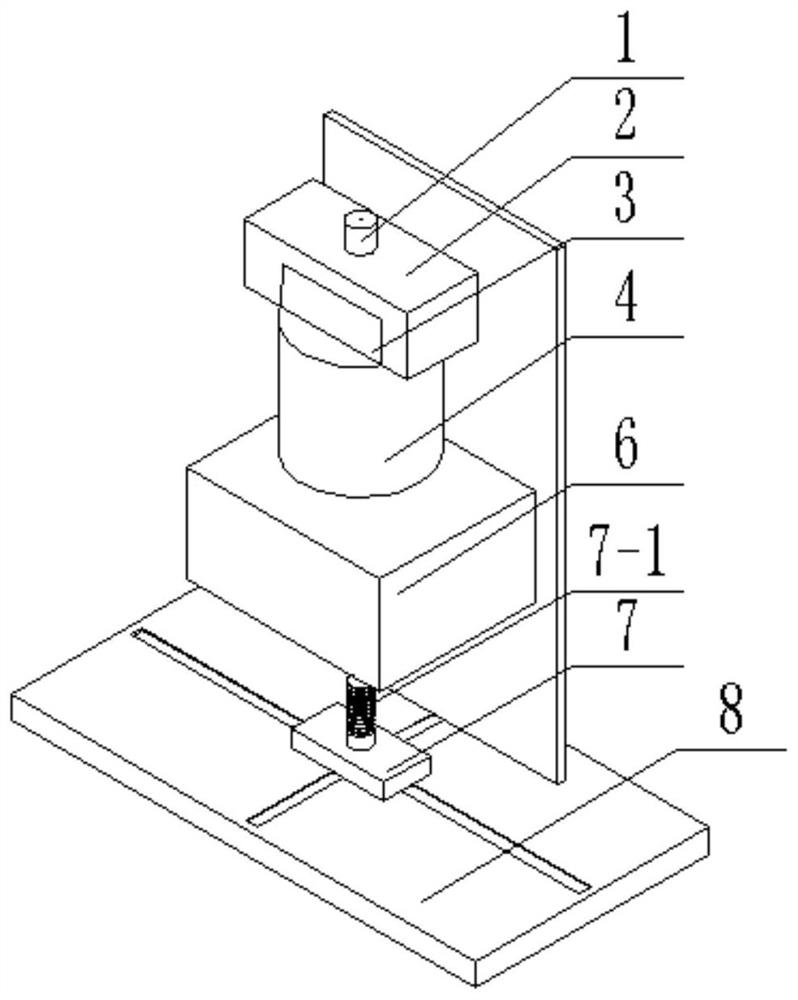 An electrode automatic spraying device