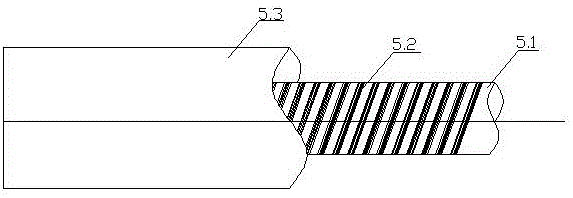 Spandex plain-cloth shell fabric not liable to bacterium generation and mildewing