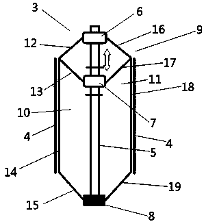 An ozone electrolysis preparation device