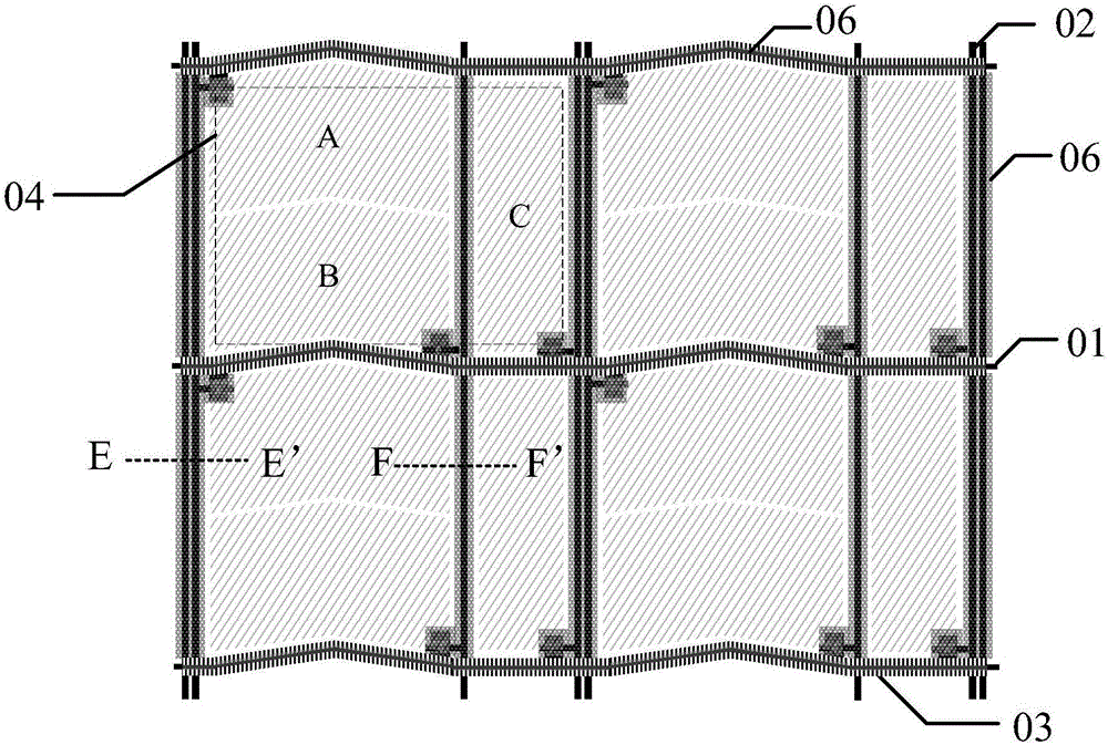 Array substrate, LCD (Liquid Crystal Display) panel and display device