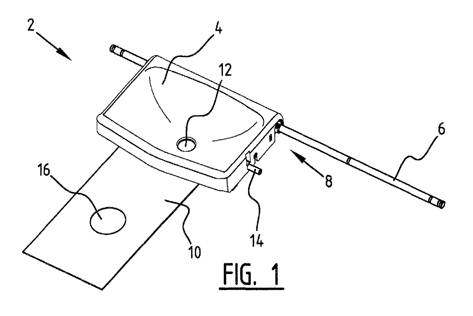 Holder, device and method for sorting and/or transporting products