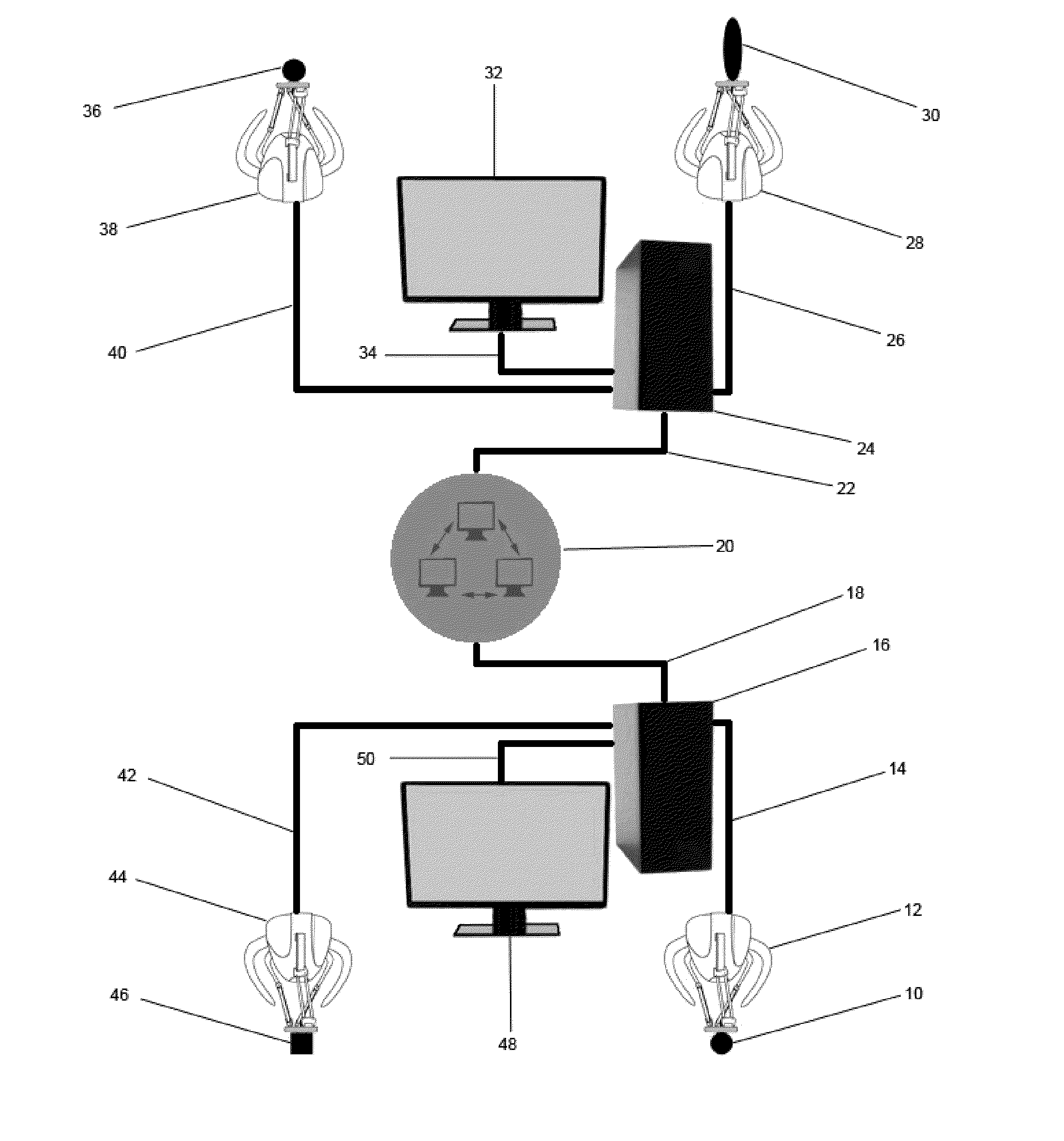 System For Generating Haptic Feedback and Receiving User Inputs