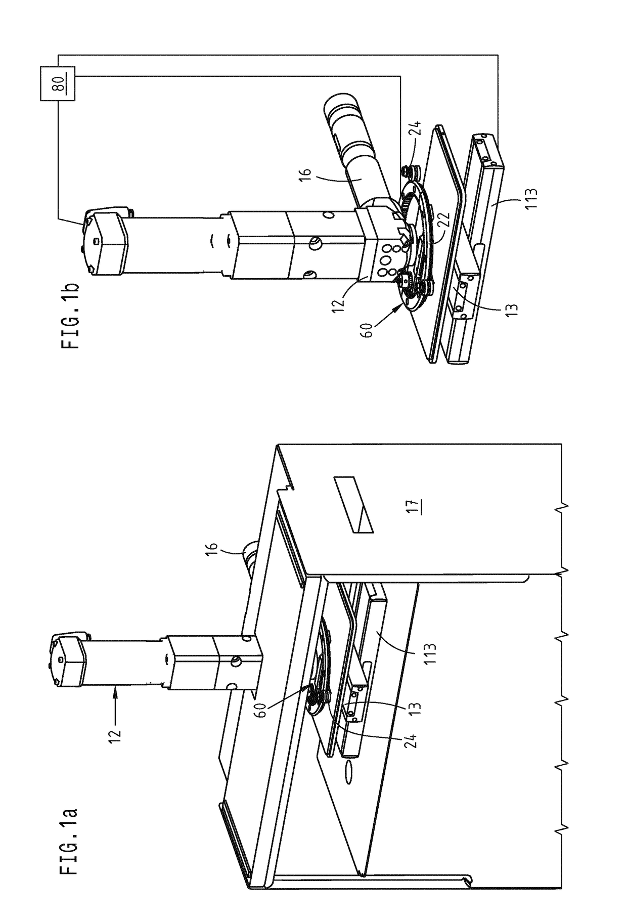 Device and method for producing a three-dimensional object with a fibre feeding device
