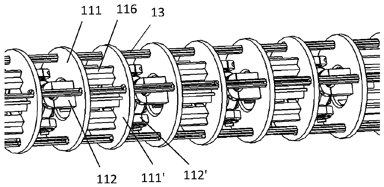 a serpentine arm